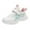 White, variant on TOWED22 Kids Shoes Breathable Sneakers for Boys Girls Athletic Running Shoes(White,12.5)