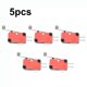 thumbnail image 1 of 5Pcs 250V SPDT Momentary Travel Limit Micro Switch 1NO1NC 3pin Lever Roller Micro Switch V-156-1C25 15A, 1 of 5