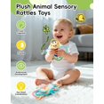 thumbnail image 2 of Sonajeros y Anillos de Peluche Jollybaby Mariposa para 0-12 Meses, 2 of 7