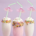 thumbnail image 4 of Pajitas Para Beber 50 pajitas para paraguas, pajitas creativas para cóctel de frutas, decoración de boda (B), 4 of 6