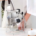 thumbnail image 4 of Cutting Board Organizer, Stainless Steel Cutting Board Holder Rack Multifunctional Large Capacity Pot Pan Lids Rack Storage Stand for Kitchen Cabinets and Countertops, No Drill, 4 of 7