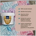 thumbnail image 3 of Bluebird Professional Thick Modeling Paste 5.3 Oz / 150GM - High Density, Acrylic Medium - for Texture and Thickness, Dimension Additive, 3 of 5