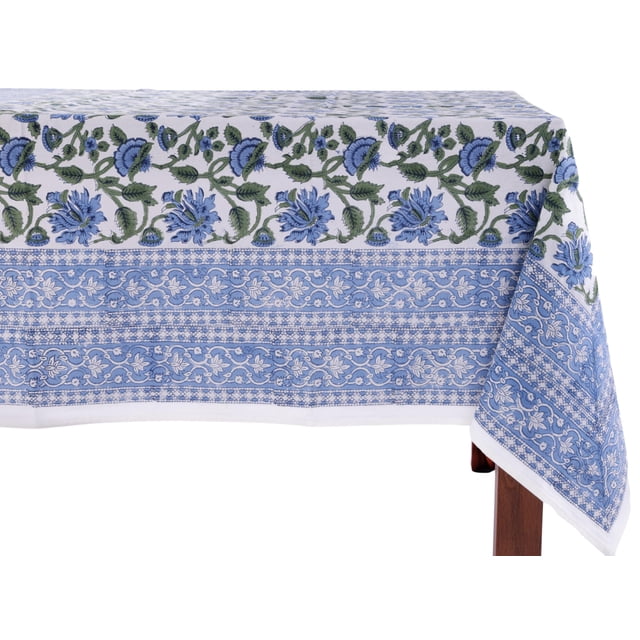 Mantel ATOSII Taj 60x90 de algodón con estampado floral rectangular