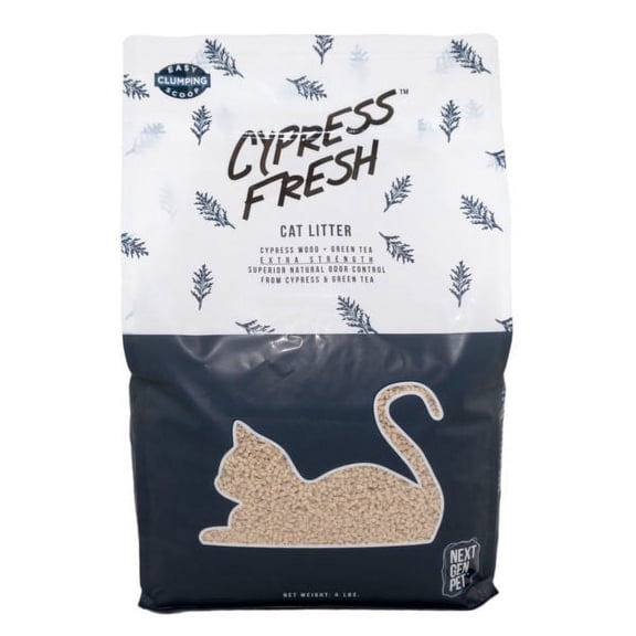 Next Gen Hinoki Cypress Wood and Fresh Green Fresh Cat Litter, 6 lb bag