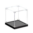 thumbnail image 3 of Vitrina de acrílico para figuras de acción, Vitrina para manualidades, Vitrina para juguetes de fundición a presión, Vitrina para muñecas, Estatuas, 10cmx10cmx10cm, 3 of 8