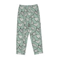 thumbnail image 6 of Uemuo Retro Rooster4 Pattern Women's Wide Leg Palazzo Lounge Pants with Pockets Light Weight Loose Comfy Casual Pajama Pants-XX-Large, 6 of 9