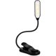 thumbnail image 1 of Luz de libro recargable, luz de lectura de 7 LED con luz diurna blanca fría y cálida de 9 niveles, lámpara de lectura flexible con clip fácil, protección para los ojos, mesa suave Li, 1 of 3