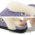 thumbnail image 5 of Ecetana Warm Knit House Slippers for Women Comfy Lined Slippers with Memory Foam, 5 of 6
