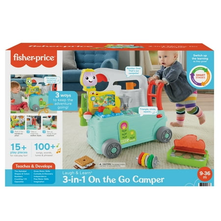 Fisher-Price - Laugh & Learn 3-in-1 On-the-Go Camper - Multi