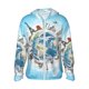 thumbnail image 1 of Balery World Travel Sudadera ligera de manga larga con capucha y protección solar UPF 50+ para hombre y mujer, ideal para pesca y running-Medium, 1 of 7