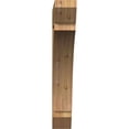 thumbnail image 2 of Ekena Millwork 6"W x 38"D x 38"H Thorton Slat Rough Sawn Bracket, Western Red Cedar, 2 of 4