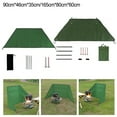 thumbnail image 5 of Outdoor Camping Windbreak Wind Blocker Canvas Windscreen Patio Privacy Shield, 5 of 5