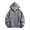 Gray, variant on Zip Up Hoodies for Men Winter Fall Fashion Fleece Sweatshirts Long Sleeve Solid Color Hoodie Hooded Sweatshirt Full Zipper Drawstraing Jacket Sports Outdoor Coats Outerwear with Pocket