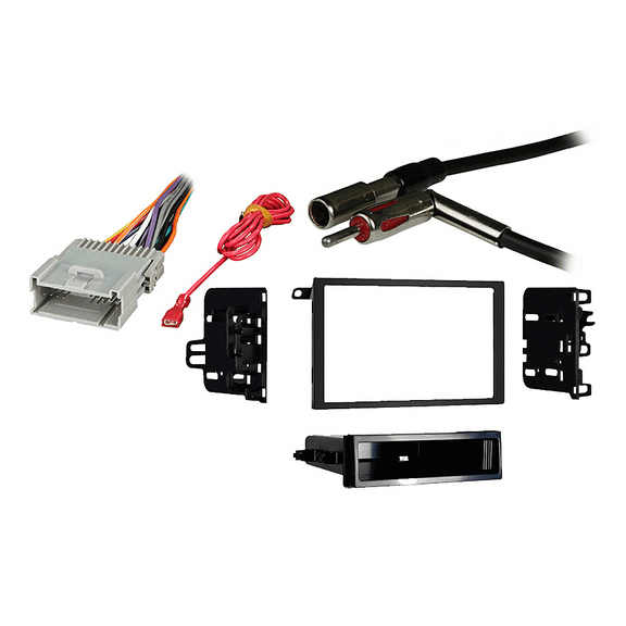 Metra Car In-Dash Units Double DIN Harness Radio Dash Kit for Chevy Full Size Van Express 01-02