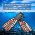 thumbnail image 2 of Sigue buceando FN-612 Dive Flipper Hombres Mujeres Flexible Professional Diver Flippers Underwater Swim Shoe Equipo de deportes acuáticos Red S / M Noticed OD002589-01B, 2 of 5