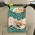 thumbnail image 5 of Yuyamidu Boho Car Garbage Bags Sea Turtle Car Trash Bag Foldable Rubbish Bags for Car Interior Accessories Portable Auto Trash Bin Universal Fit Most Car Truck SUV, 5 of 7