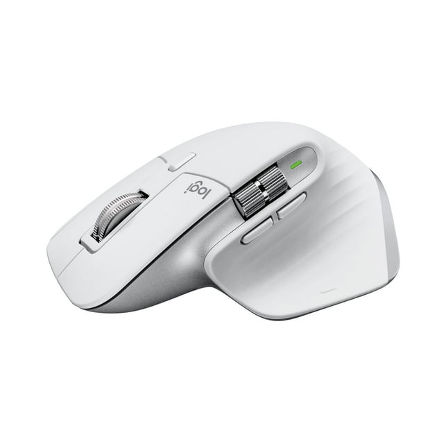 Logitech MX Master 3S for Mac - Wireless Bluetooth Mouse with Ultra-Fast Scrolling, Ergo, 8K DPI, Quiet Clicks, Track on Glass, Customization, USB-C,