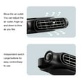 thumbnail image 2 of Thinsony ABS Compact And Portable Car Seat Fan For Instant Cooling Car Fan For Baby Rear Facing Car Seat Fans black, 2 of 6