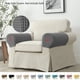 thumbnail image 2 of 2 fundas para sillones de color liso, antiarañazos, antideslizantes, universales para las cuatro estaciones, 2 of 5