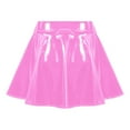 thumbnail image 5 of Landzoo Ladies Glossy Pleated Short Skirt Large Size Performance Skirt Skirt Comfortable Casual Women's Skirt, 5 of 6