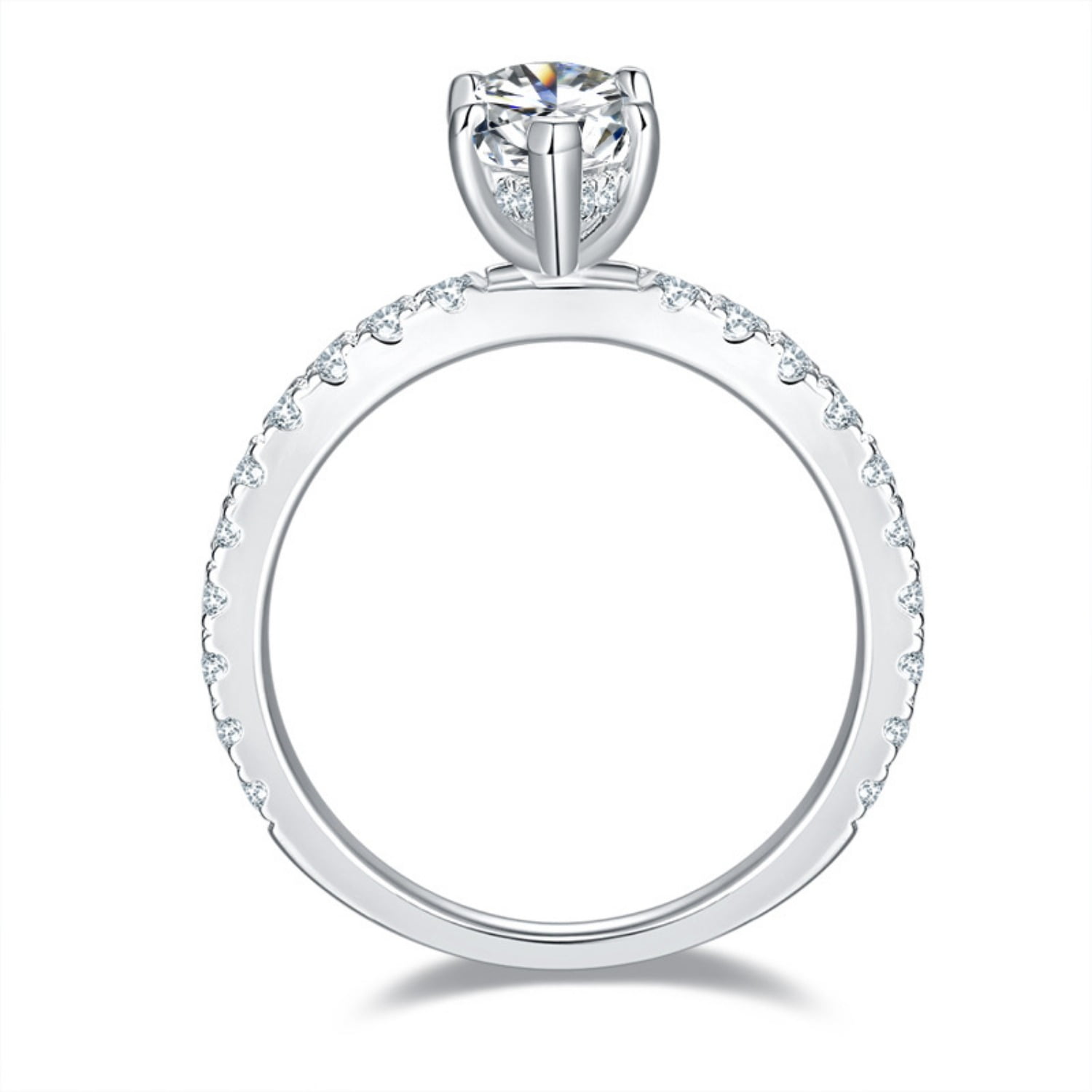 2ct 18K Gold Moissanite Rings for Women D Color VVS1 Moissanite Engagement Rings jewelry Marquise Cut S925 Sterling Silver Rings Women Diamond Rings with Certificate