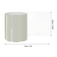thumbnail image 2 of Uxcell Polyvinyl Chloride Waterproof Patch Seal Tape 4 in x 5 Ft Leak Proof Repair Sealing Tapes Transparent, 2 of 7
