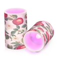 thumbnail image 7 of Yayeee Flameless Candles with Remote Flickering Battery Operated Multi Color Changing, Apple Leaves Pattern, 7 of 7