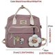 thumbnail image 4 of Lindas mochilas para adolescentes, mochila estética, mochila japonesa de anime, bolso funcional escolar, bolsa de viaje impermeable, bolsa para computadora portátil (rosa) JFHHH pequeña, 4 of 5