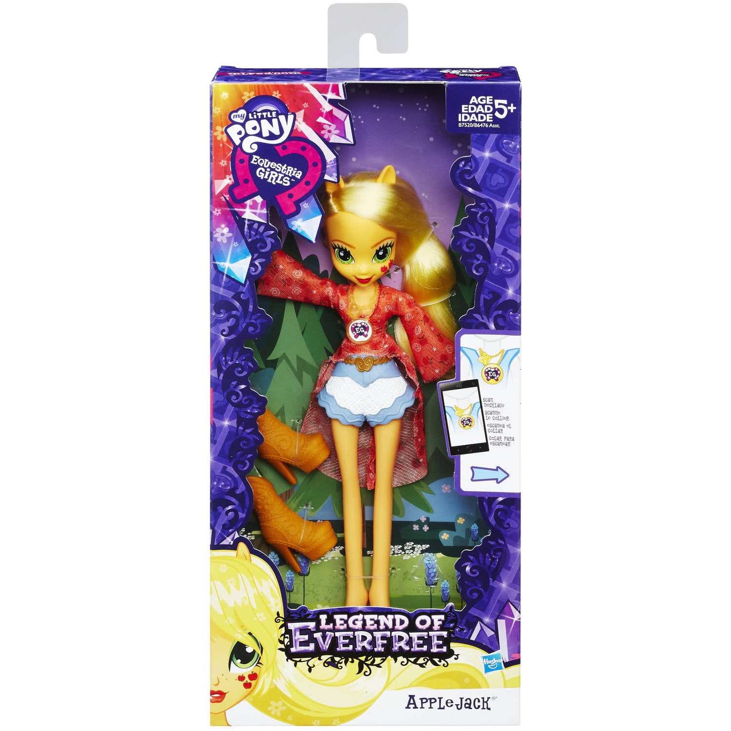 Equestria girl deals doll scan applejack