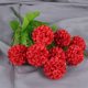 thumbnail image 5 of Hortensia De Plástico De Imitación Flor artificial de plástico rojo para decoración del hogar. Flores artificiales de alta simulación con característica impermeable (1 pieza). Rkxzt, 5 of 9
