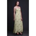 thumbnail image 4 of Bimba Robe à Bretelles Smockée Imprimée de Fleurs et Chardonnerets pour Femmes georgette-TTTG, 4 of 7