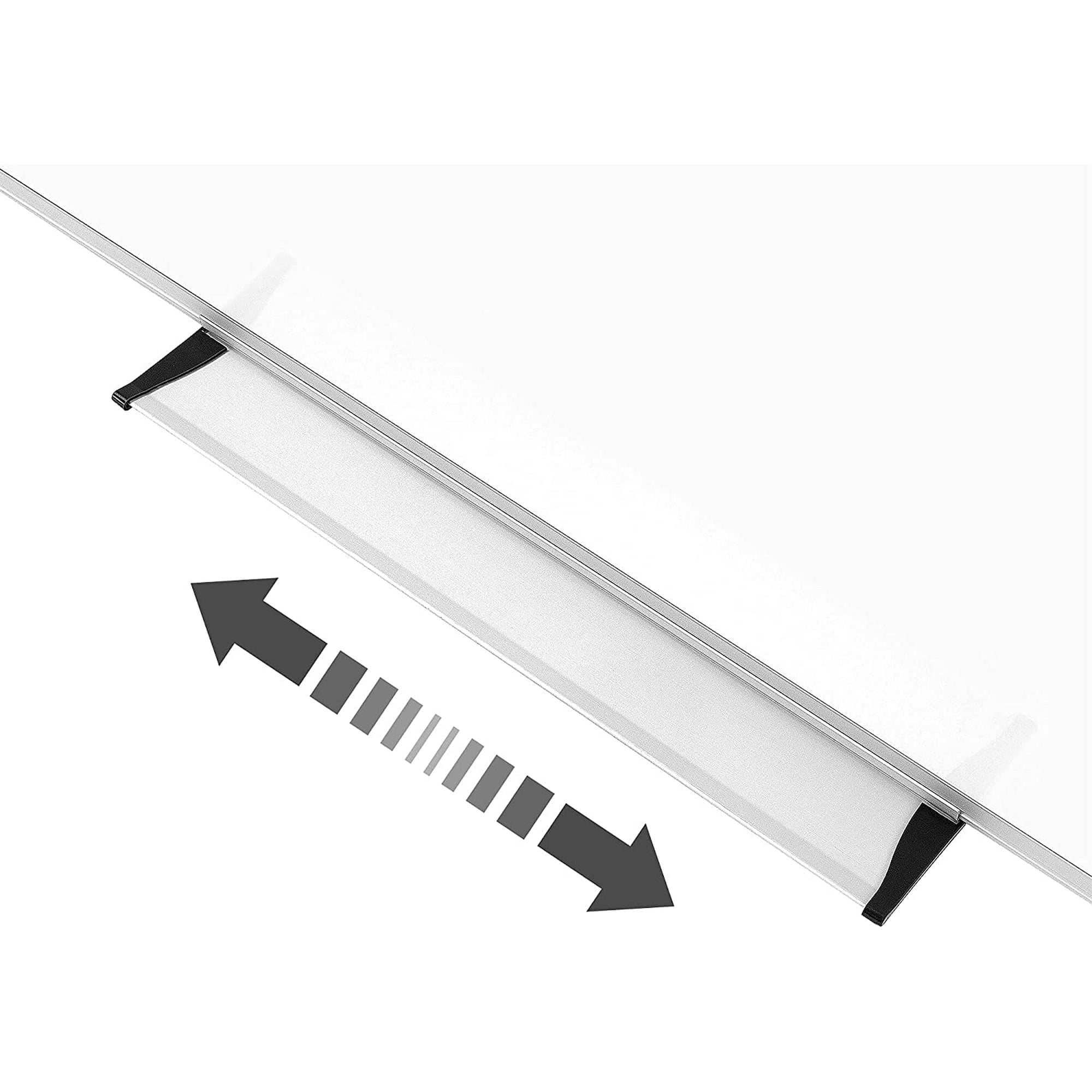 VUSIGN 36” x 24” Magnetic Whiteboard with Aluminum Frame for Office & Home