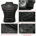 thumbnail image 3 of Motorcycling Armor Vest Motorcycle Riding Chest Spine Protector Vest Gear for Motocross Racing Cycling Skiing, 3 of 8