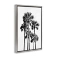 thumbnail image 3 of Stupell Industries Black & White Palm Tropics Gray Framed Floater Canvas Wall Art design by Natalie Carpentieri, 25 x 17, 3 of 9