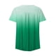 thumbnail image 5 of Puntoco - Camiseta de manga corta con cuello en V para mujer, camiseta con teñido anudado, blusa, regalo para mujer Puntoco Puntoco-3526, 5 of 5