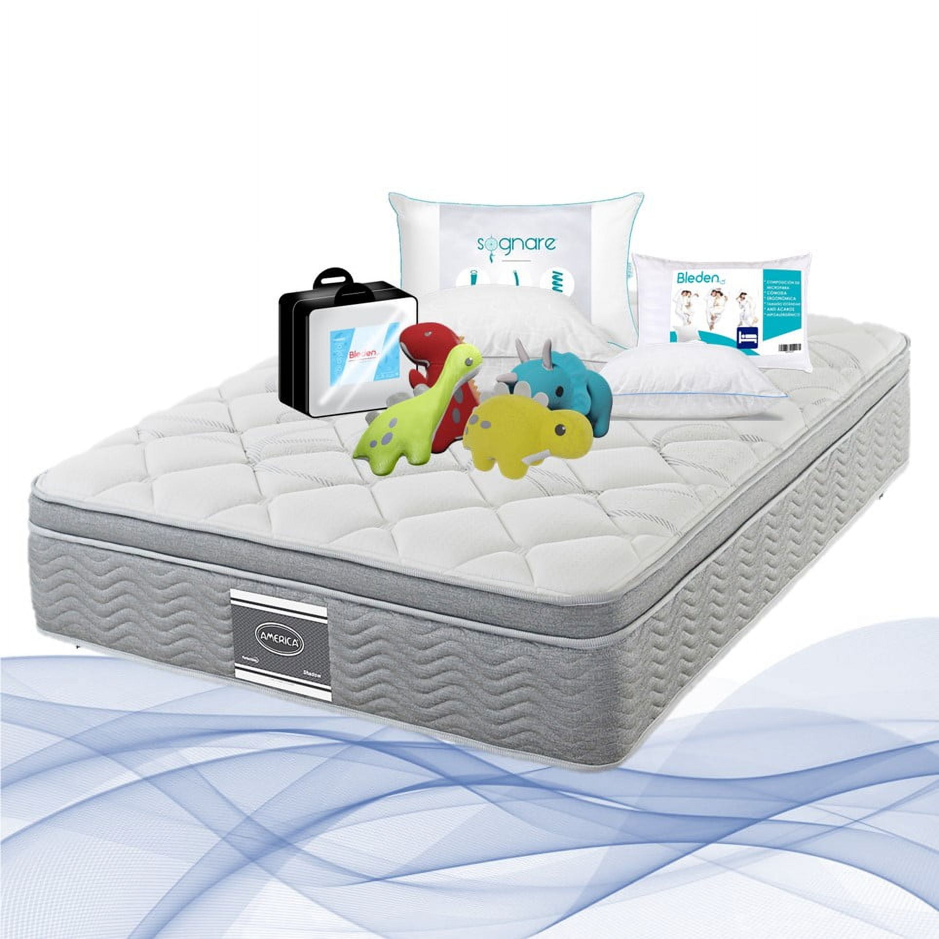 Colchon Matrimonial Shad Almohada Sognare Almohada Estandar Complemento America Mega colchoneta Shadow Walmart en linea