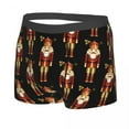thumbnail image 4 of Fashion Nutcracker Soldier King Boxers Shorts Panties Male Underpants Stretch Cartoon Christmas Nutcrackers Briefs Underwear, 4 of 7