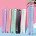 thumbnail image 2 of Paper Trimmer with Precise Graduation Portable Accurate A4 Two-way Cutting Scrapbook Trimmer Easy Blade Replacement, 2 of 7
