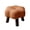 Coffee, variant on HOARBOEG Floral Low Profile Stool, Small Foot Stool for Living Room, Wood Base Ottoman Footrest with Padded Seat, Entryway Shoe Changing Stool