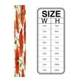 thumbnail image 6 of Table Runner Dresser Scarves 72 Inch Long, Blossom Orange Poppy Flowers Linen Dining Table Runners Spring Watercolor Floral on White Tabletop Scarf for Wedding Holiday Party Kitchen, 6 of 7