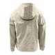 thumbnail image 3 of Ceisia Men's Loose Fit Washed Distressed Denim Half-Zip Hooded Pullover Sweatshirt Gifts, 3 of 8