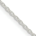 thumbnail image 1 of Sterling Silver 1.45mm Forzantina Cable Chain (18 X 1.45) Made In Italy qpe86-18, 1 of 5