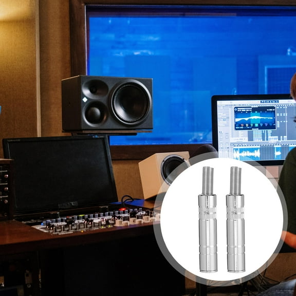 MLINS  4 PCS Solder Type Connector Audio Plug Speaker Cable