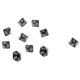 thumbnail image 5 of Juego de 20 dados acrílicos opacos y negro D10 Dados cara mazmorras y En y negro Zulema Dados de acrílico de diez caras, 5 of 7