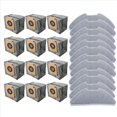 thumbnail image 1 of Para X8 Pro Robot Aspirador Reemplazo Almohadillas para Trapeador Bolsas para el Polvo Repuestos Accesorios,A, 1 of 5