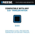 thumbnail image 6 of REESE Trailer Hitch Ball Mount, Fits 2.5" Receiver, 3" Drop, 14K lbs, Black, 6 of 12