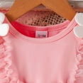 thumbnail image 6 of Gubotare Toddler Girls Dresses Toddler Girl Dress Girls Sweater Dresses Long Sleeve Casual Fall Dresses for Kids Size 3T 4T(Pink,3-4 Years), 6 of 7