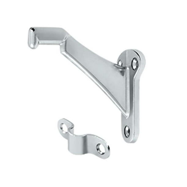 3.25 in. Projection Hand Rail Brackets, Bright Chrome ...