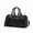 black, variant on Genuine Cowhide Women Handbag, Pebbled Leather Boston Cylindrical Crossbody Bag
