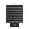 thumbnail image 2 of OUNONA Black Classroom Calendar Pocket Chart Wall Organizer for Sentence Strips, Word Cards, and Educational Materials, 2 of 4